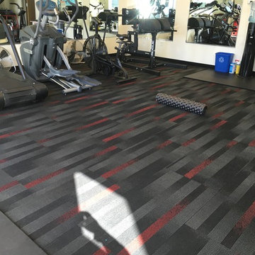 Recent Carpet Install at a Small Gym