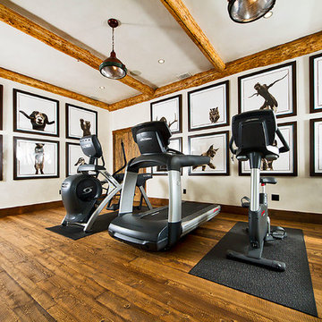 Rustic Home Gym