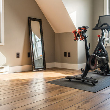 Rustic Home: hardwood flooring that removed health issues