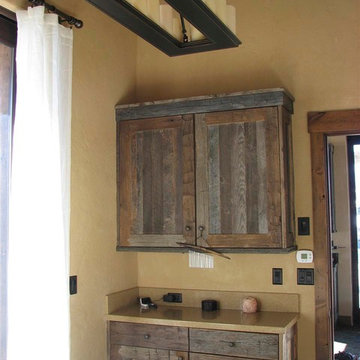 Rustic Mountain Pool House