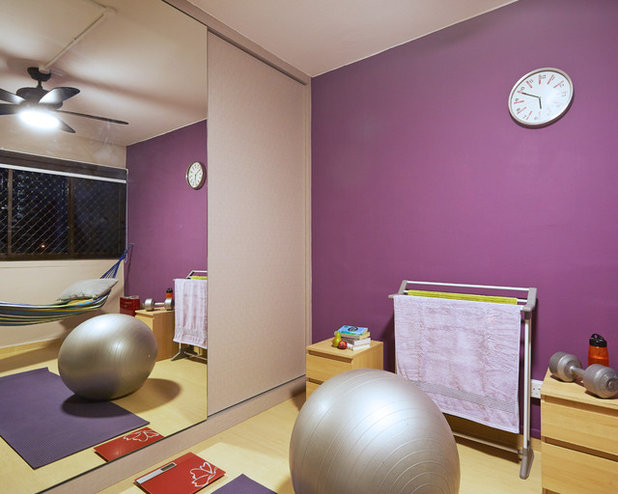 Eclectic Home Gym by nOtch lifestyle + design pte ltd (singapore)