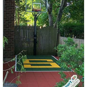 Small Backyard Basketball Court