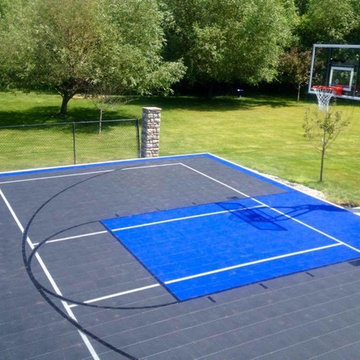 SnapSports outdoor basketball courts