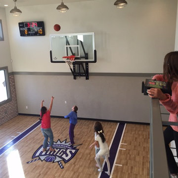 SnapSports® Home Basketball Gym