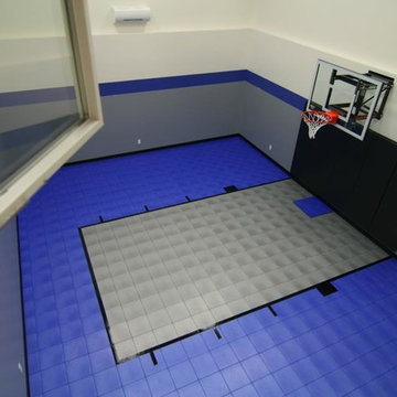 SnapSports® Indoor Home Sport Gym and Basketball Court