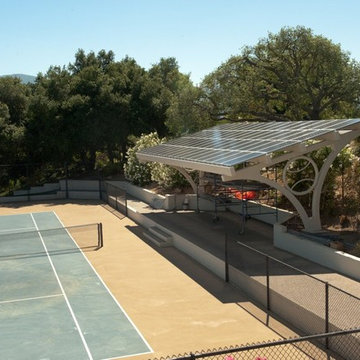 Solar Panels Arbor Construction in San Jose