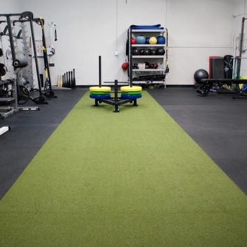 Turf and Rubber in Gym