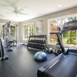 Klassischer Fitnessraum in Los Angeles