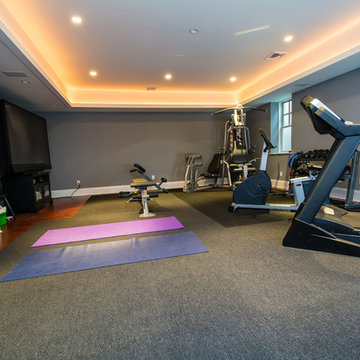 Well appointed Basement Home Gym