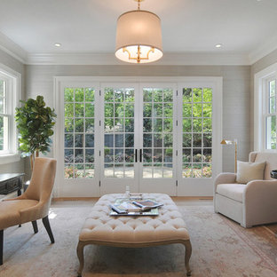 Inspiration for a country home office remodel in San Francisco