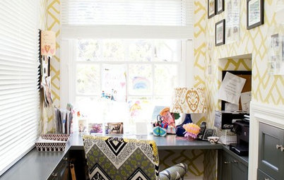 Room of the Day: Home Office Makes the Most of Awkward Dimensions