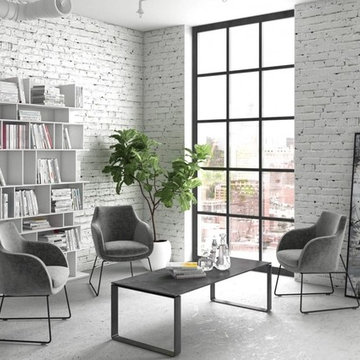 3D Modeling for Chairs in a Stylish Office