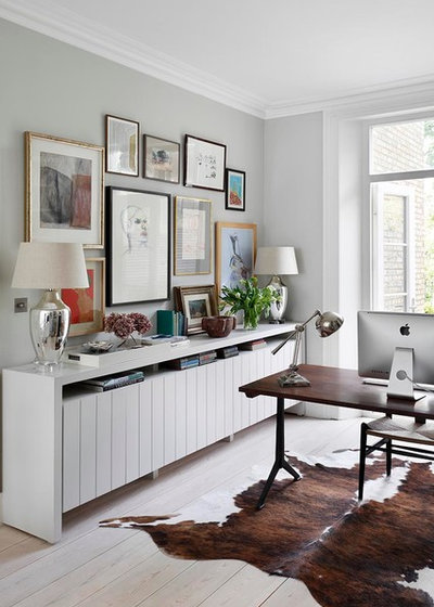 Transitional Home Office by De Rosee Sa