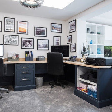 A Bespoke Home Office Solution for a  Busy Working Family