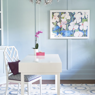 A Bright New Jersey Home Office