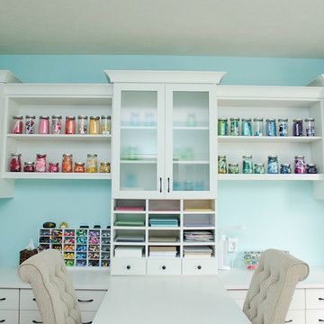 A Place for Everything - A Colorful Craft Room