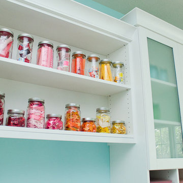 A Place for Everything - A Colorful Craft Room