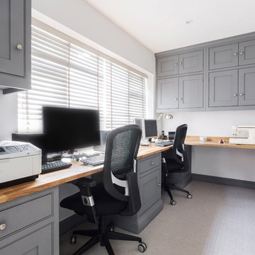 A Practical & Beautiful Organised Home Office By Burlanes