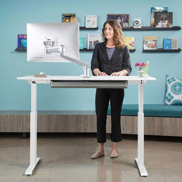 Adjustable Height Sit Stand Desks