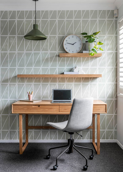 Contemporary Home Office by Darren James Interiors
