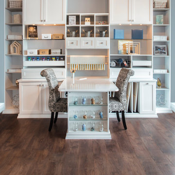 All-In-One Craft Room, Art Studio, and Gift Wrap Room