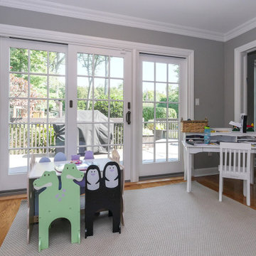 Amazing Home School and Play Area with New French Door - Renewal by Andersen NJ