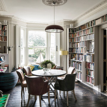 An Eclectic Refurbishment to a Victorian Terraced House in Hampstead