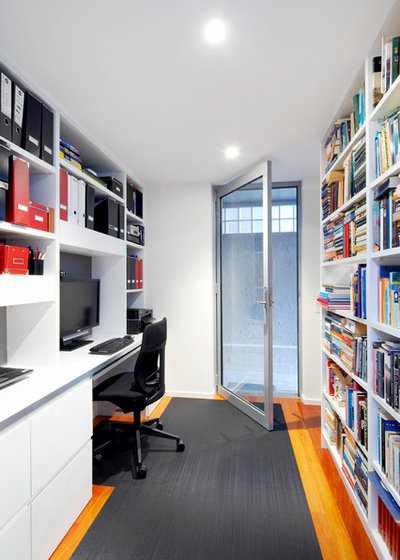 Contemporary Home Office by All Time Constructions