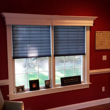 Architectural shadow box wainscoting