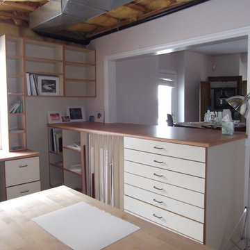 Artist Studio Cabinets