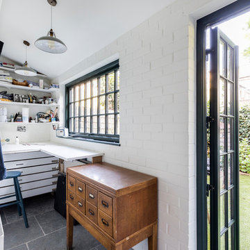 Artists studio in rear extension