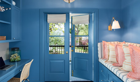 New This Week: 2 Rooms Bursting With Blue