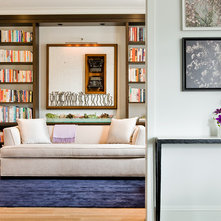 Transitional Home Office by David Sharff Architect, P.C.