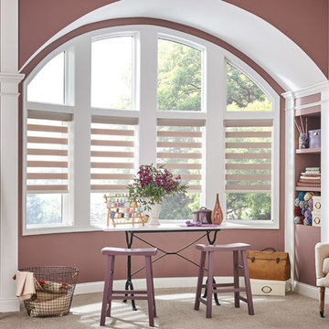 Bali Layered Shades with Continuous-Loop Lift: Marconi, Lavender, 4643