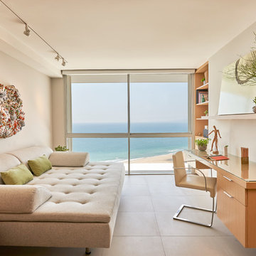 Beach Style Home Office