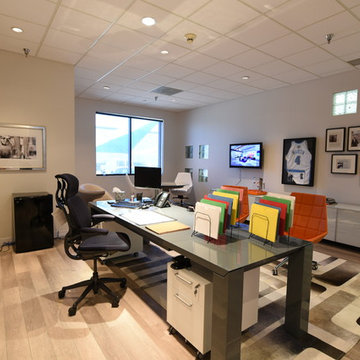 BEFORE + AFTER: Cantoni Founder & CEO Michael Wilkov's Modern Office Makeover