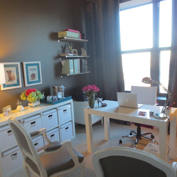 Before and Afters Home Office Redecorate