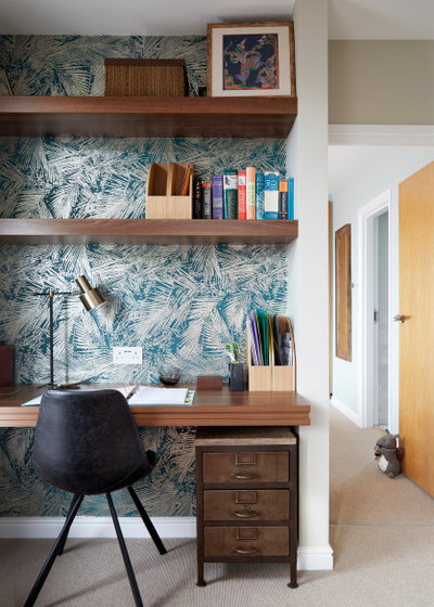 Contemporary Home Office by Kia Designs