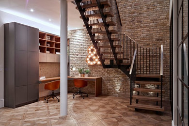Inspiration for an industrial home office in London.