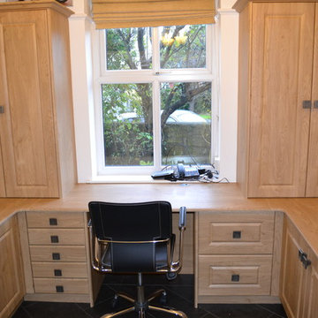 Bespoke Fitted Home Office Furniture. A perfect solution for  Mr Doran.
