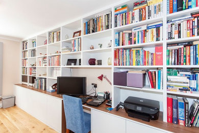 Photo of a home office in London.