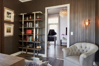 Inspiration for a modern home office remodel in DC Metro