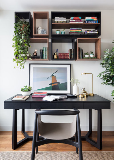 Transitional Home Office by Black and Milk | Interior Design | London