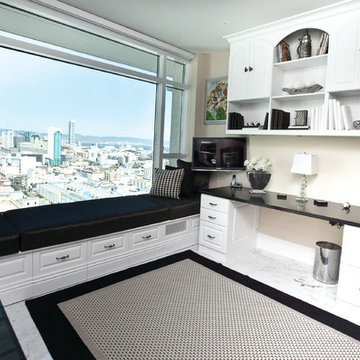 Black and White Office