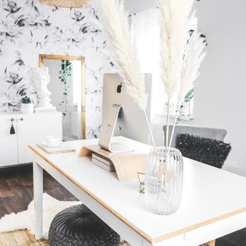Boho Chic Home Office