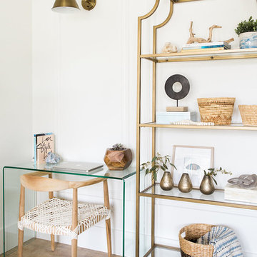 Boho Fresh Office + Sitting Room