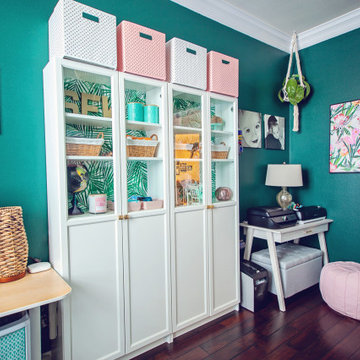 Boho Miami Glam Office/Sewing Room