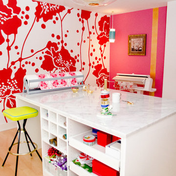Bright and Beautiful Craft Room