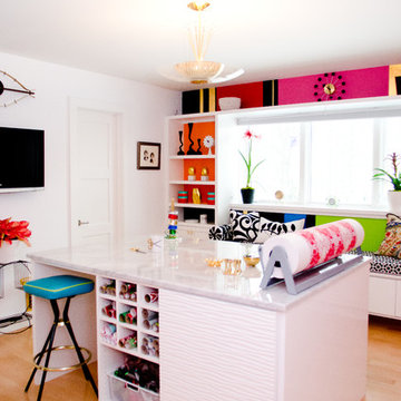 Bright and Beautiful Craft Room