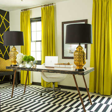 Bright & Bold Home Office